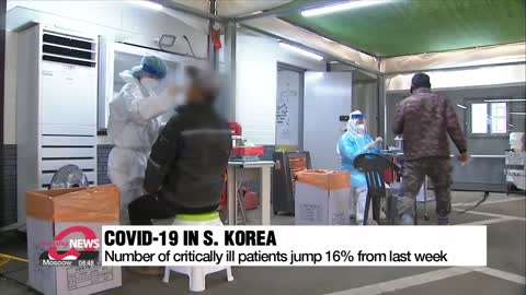 Number of critically ill COVID-19 patients jumped 16% in one week gov't to secure hospital beds
