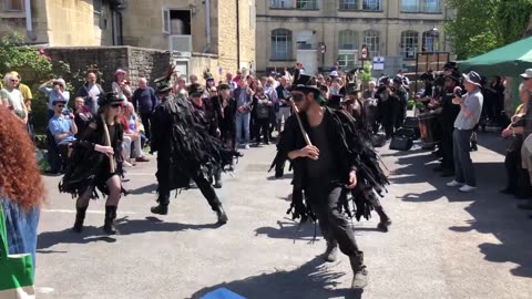 Beltane Border Morris - Haytor - The Swan - Green Man Festival - Bradford-on-Avon - 2022