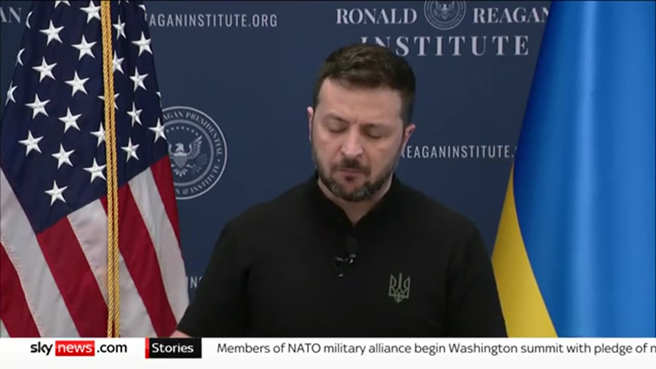 NATO leaders pledge support for Ukraine as Biden's health overshadows meeting
