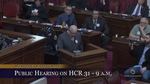 West Virginia veteran delivers poignant Convention of States testimony