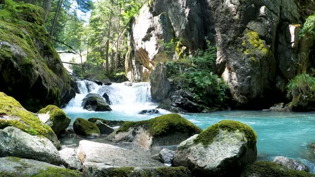 A beauty view of water flows