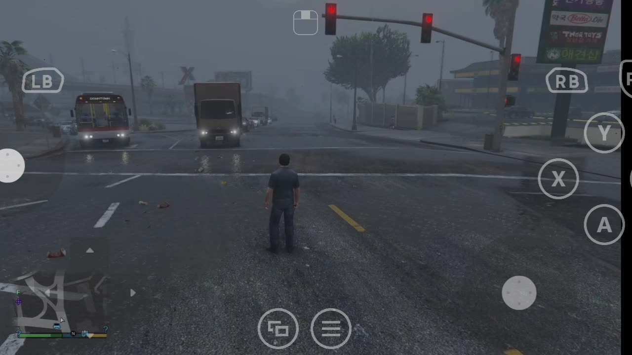 Exploring GTA 5 Rainy weather Adventure