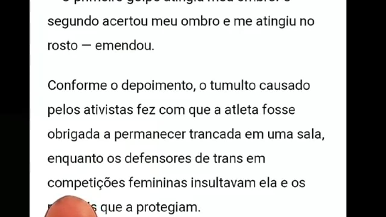 Militantes de esquerda agridem atleta que palestrava sobre presença trans em competições femininas