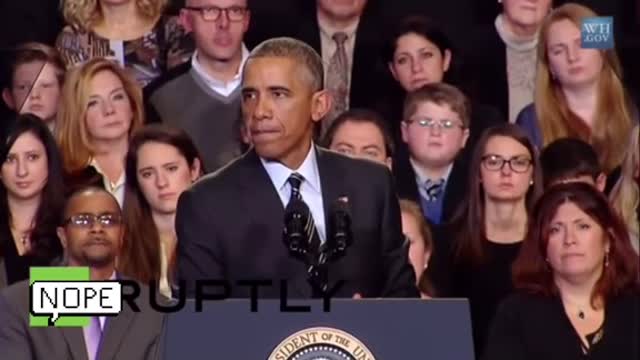 Obama Gets* Shouted* For Speaking Lies