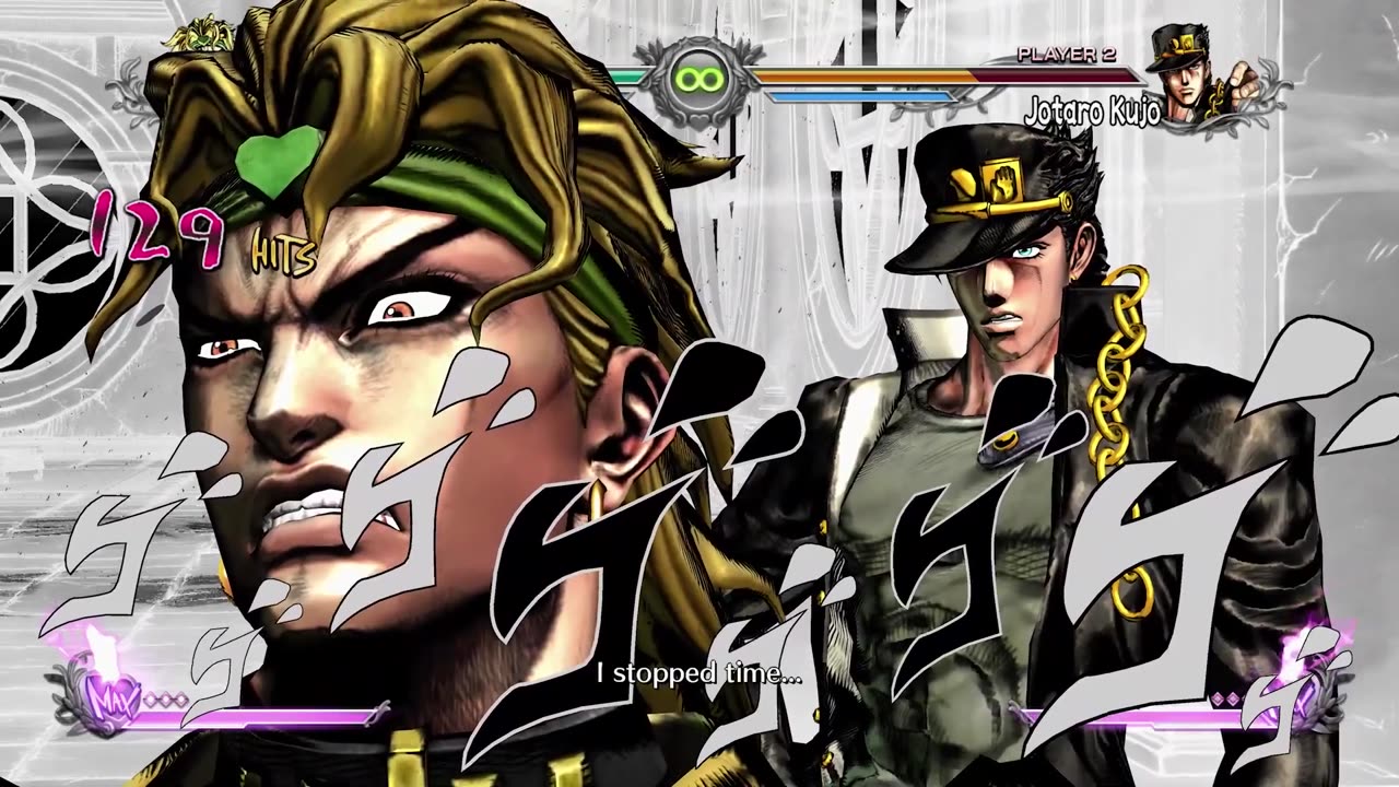 ASBR Jotaro Vs. DIO with Anime SFX