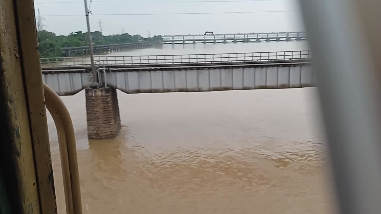 Flooded river