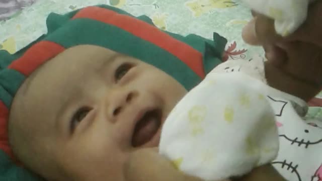 Funny and cute 2 Month baby