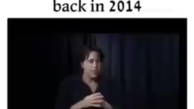 He warned us in 2014