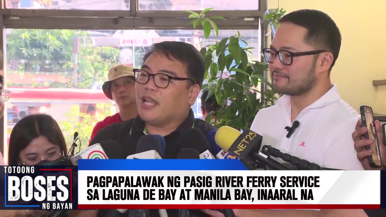 Pagpapalawak ng Pasig River Ferry service sa Laguna de Bay at Manila Bay, inaaral na ng DOTr