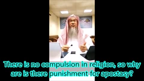 No compulsion in islam