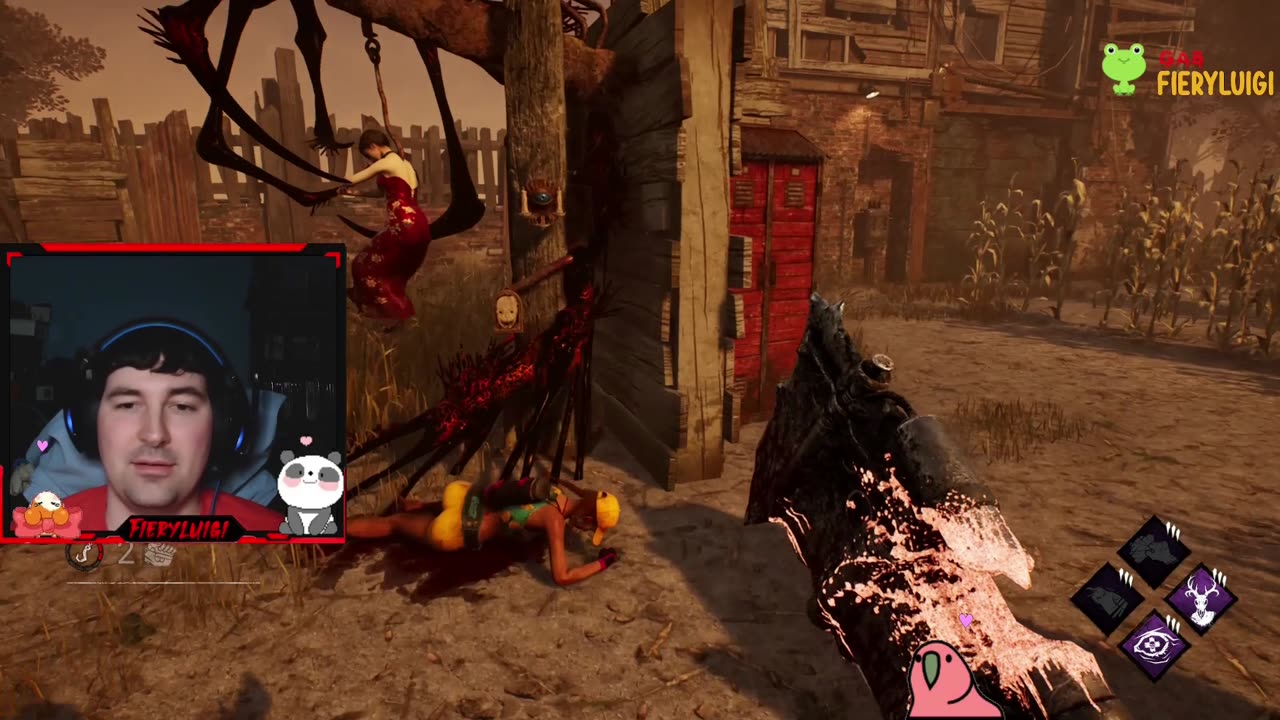 Killer pov Top Trapper Vs Sweatiest Survivors Dead By Daylight Stream Highlights part (140)