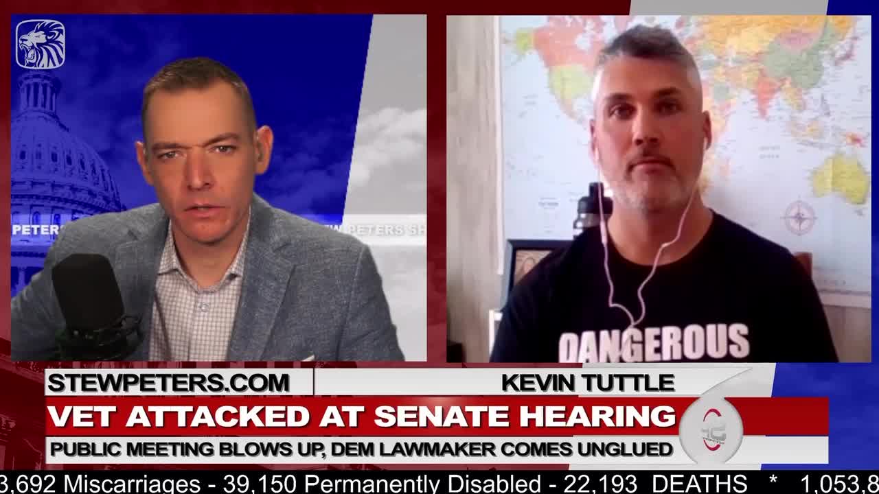 USAF Veteran BLOWS UP Senate Meeting With Common Sense COVID Response (Premium Preview)