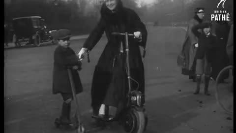 Electric Scooter back in 1917