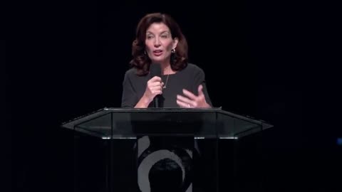 Governor Kathy Hochul: she says "Jesus wants you vaccinated"