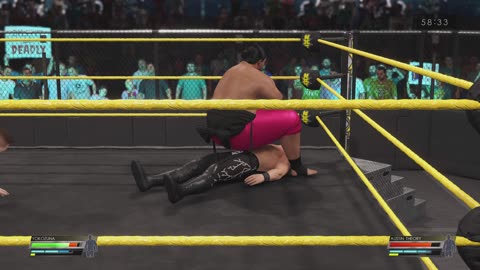 MATCH 262 YOKOZUNA VS AUSTIN THEORY WITH COMMENTARY