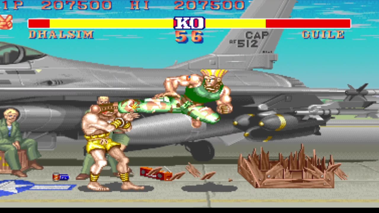 Dhalsim vs Guile