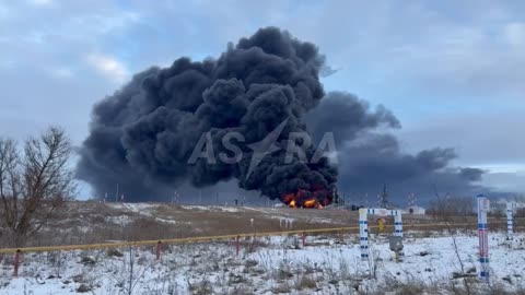 🔥🤩 The situation with the oil depot in Oryol is getting worse for the Russians!