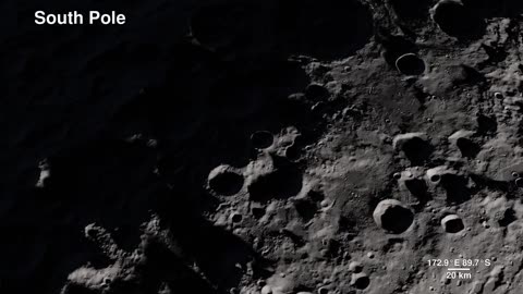 Tour of the Moon in 4K