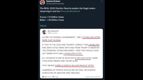 41 million invalid votes
