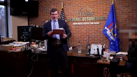 BREAKING VIDEO: James O'Keefe Addresses Project Veritas Staff As he Exits Org.