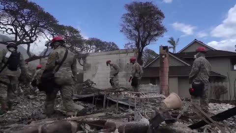 The lateat devastating fire in hawaii