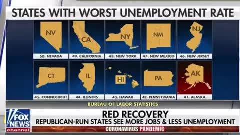 Worse job recoveries are all in blue states