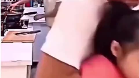 Father's Quick Reaction