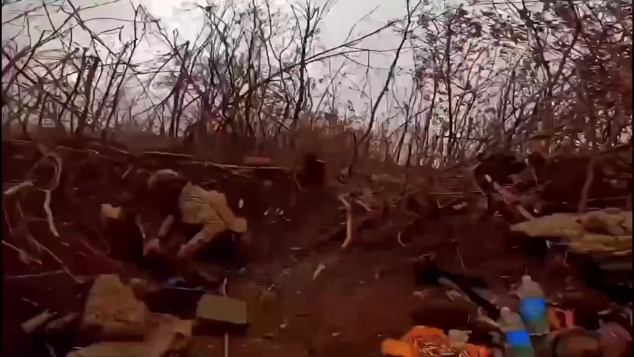 Ukrainian paratroopers are fighting in the Rabotino area. Images from GoPro camera.