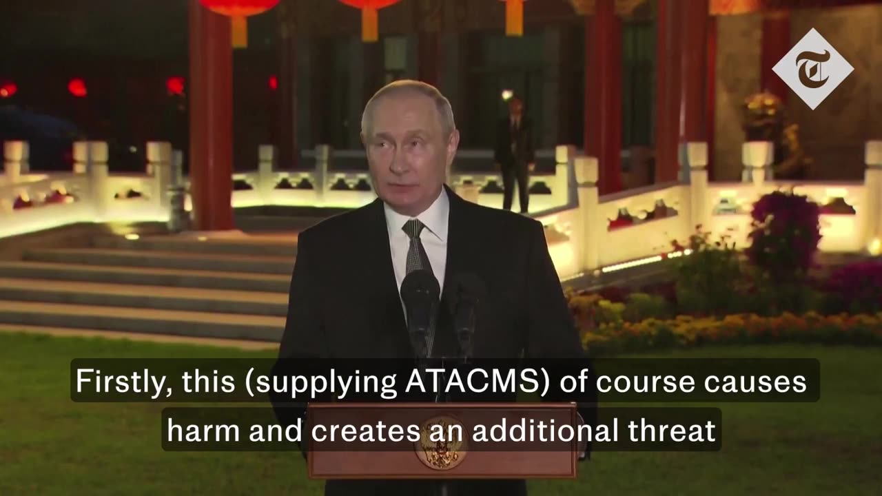 🇺🇦 Ukraine Russia War | Putin Discusses the Supply of ATACMS | "War is War" | The Telegraph | RCF