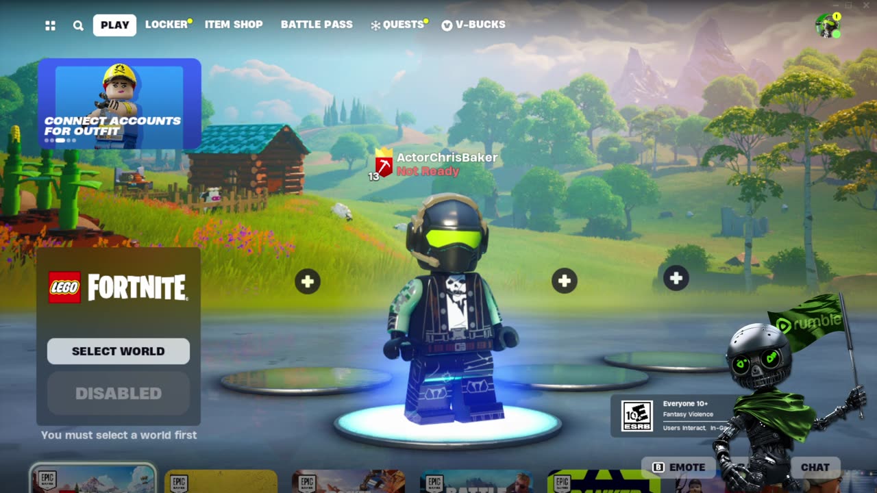 FORTNITE LEGO | Let's chat! | Goal of 25 followers! | 13 to go!