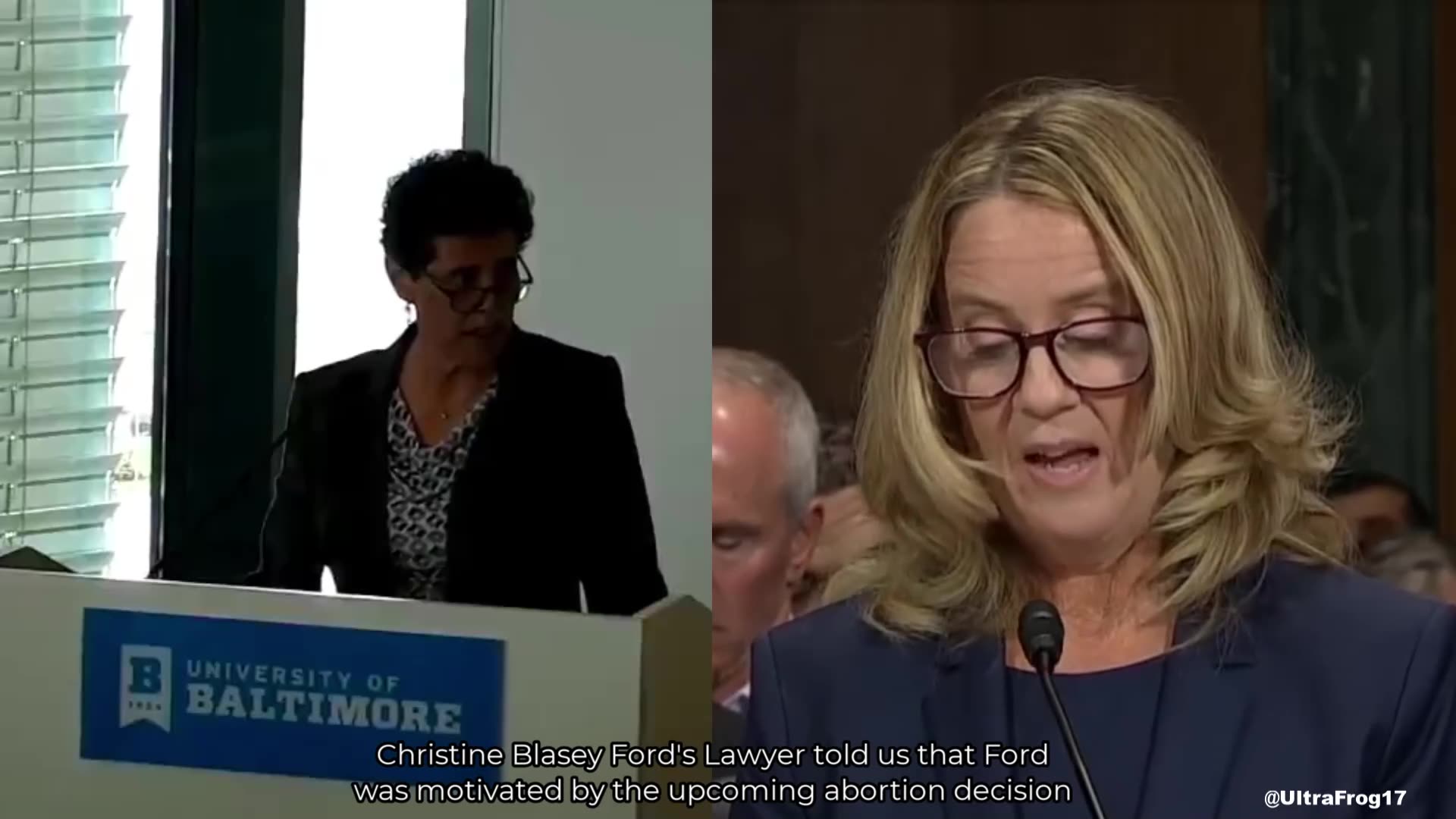 Christine Rumble Christine Blasey Ford Motivation: Abortion