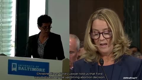 Christine Blasey Ford Motivation: Abortion