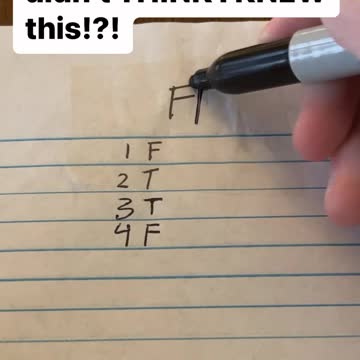 My professor didn't think I knew this!!!!