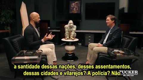 Tucker Carlson entrevista Andrew Tate - o homem MAIS ODIADO DA INTERNET