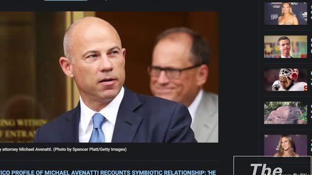 Avenatti Complains He's Only Given One Book To Read