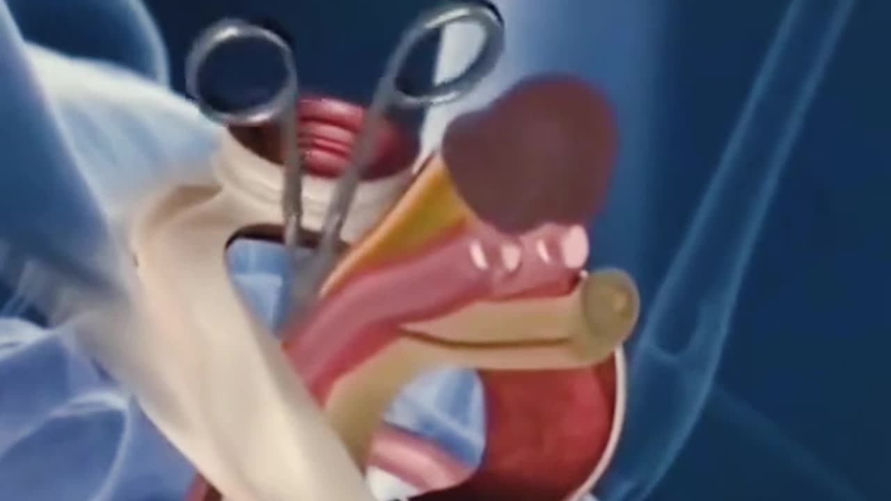 surgical operation animated video