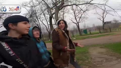 The whole class yelled at the teacher: “speak Russian”