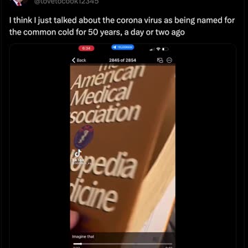 CoronaVirus is ? the common cold (PROOF!)