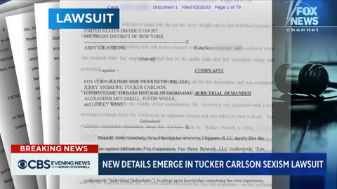 Ex-Fox News producer’s allegations may have played role in Tucker Carlson’s departure