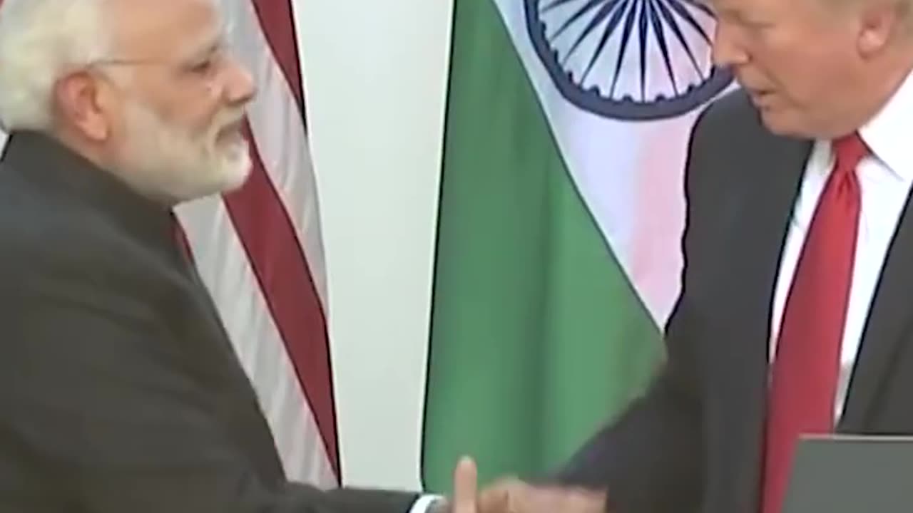 Donald Trump Hand shake