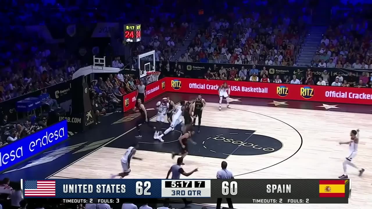 USA Vs SPAIN SHOWCASE | FULL GAME HIGHLIGHTS | AUGUST 13, 2023