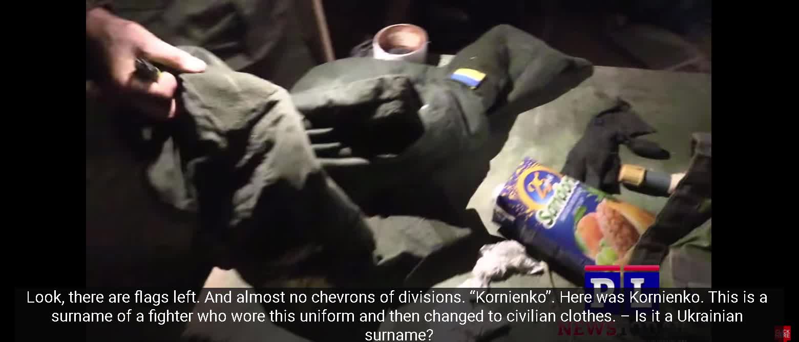 Donbas female killed by Nazis