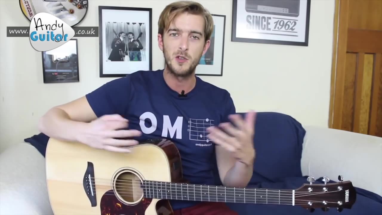 Love Me Do The Beatles EASY Guitar Tutorial - 3 Chord Song!