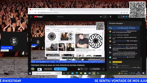 Canal Evidências - cs7rZqLfxJs - TESTENDO FOTOS DA NASA AO VIVO ATRAVÉS DO SISTEMA FORENSE!