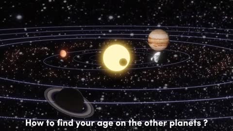 how to find your age on the other planets