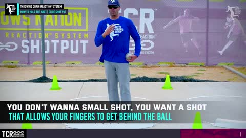 HOW TO HOLD THE SHOT - Shot Put - EXTRA +3FT