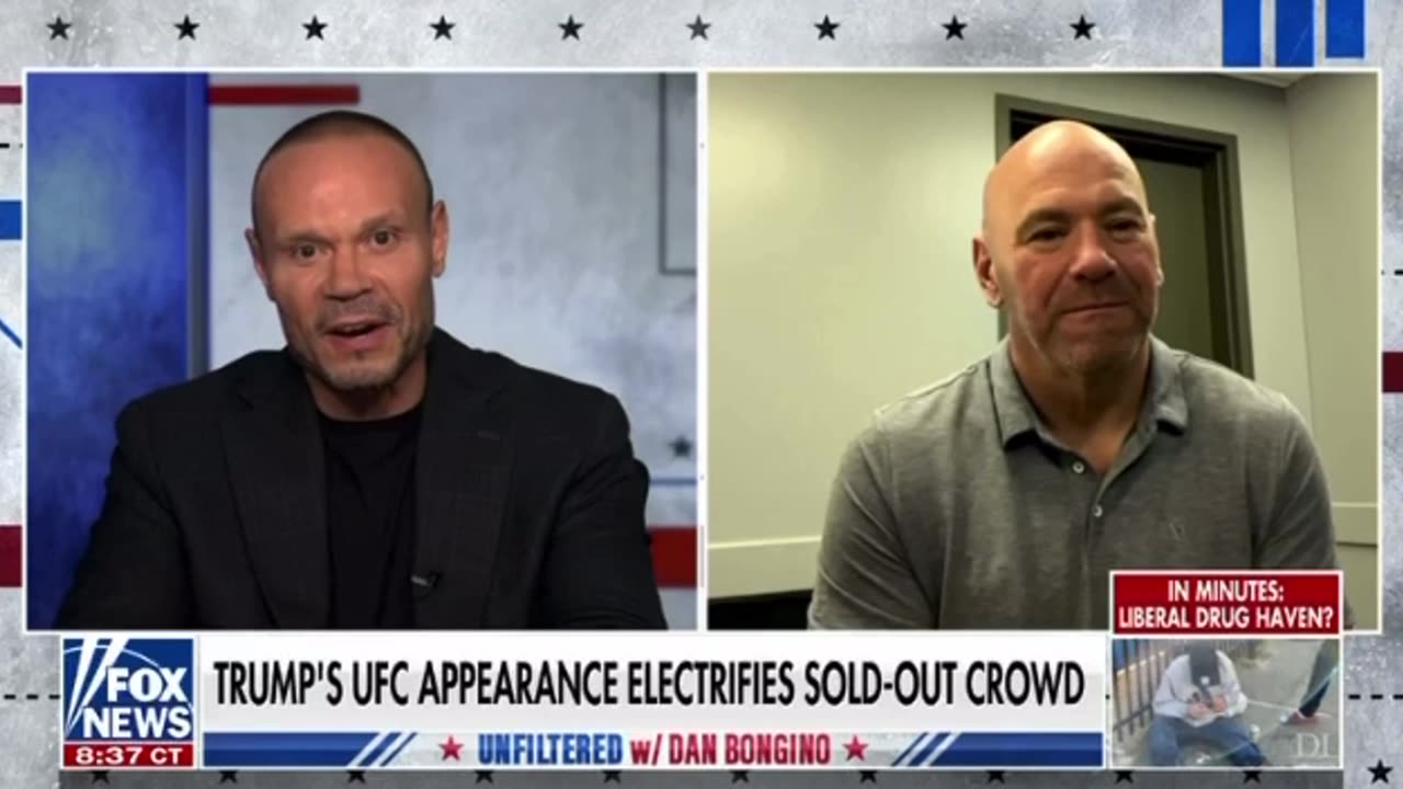 Trumps UFC Appearance Electrifies Sold-Out Crowd