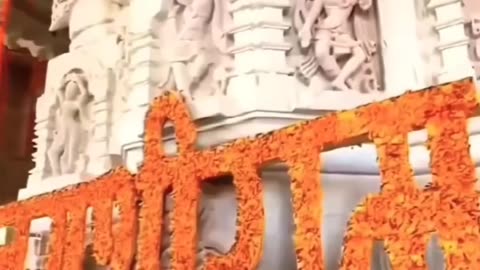😱⛳️Jai Shree Ram 😍 #adarshuc #omegle #shorts #jaishreeram #trending #rammandir