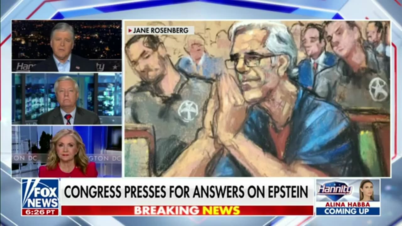 Blackburn On Hannity: It Is Imperative That We Find Out Who Was Involved With Jeffrey Epstein