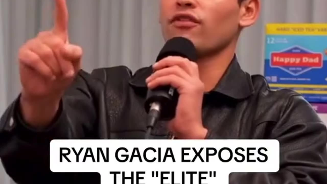 Ryan Gacia exposes the "ELITE"